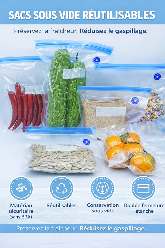 SAC SOUS VIDE RÉUTILISABLE